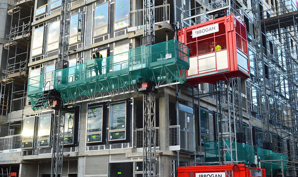 mast climbing platform